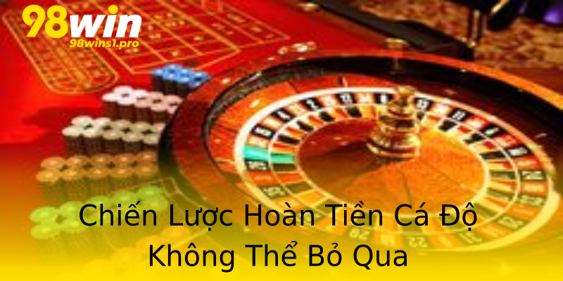 Chiến Lược Hoàn Tiền Cá Độ Không Thể Bỏ Qua Chiến Lược Hoàn Tiền Cá Độ Không Thể Bỏ Qua