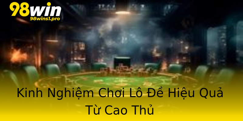 Kinh Nghiệm Chơi Lô Đề Hiệu Quả Từ Cao Thủ Kinh Nghiệm Chơi Lô Đề Hiệu Quả Từ Cao Thủ